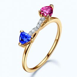 Anello croisée des chemins. Oro giallo