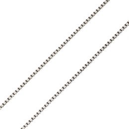 Catenina Maglia Veneziana oro bianco 18kt | 45cm