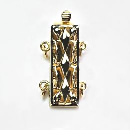 Aurélia, or jaune 14cts 12x19mm