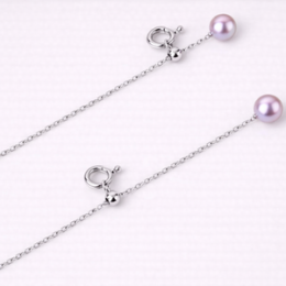 Catena forzatina 45cm. Oro bianco 18ct. Regolabile 35–45 cm, 1,0g