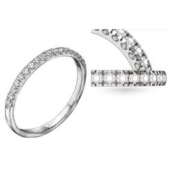 Collana Ciondolo Réflexion - Oro Bianco, Diamanti & Perle Akoya