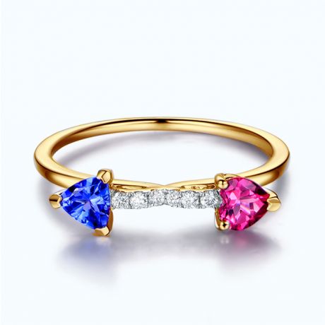 Anello croisée des chemins. Oro giallo