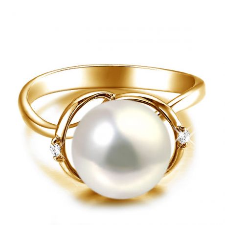 Anello La Joconde - Oro Giallo 18kt e Perla d'Acqua Dolce