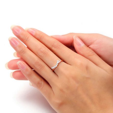 Anello Donna Freedom - Oro Rosa & Diamanti VS/G | Gemperles