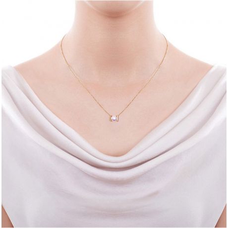 Ciondolo Otohiko. Sobrio, Moderno ed Elegante. Oro giallo e Perla Akoya I Gemperles