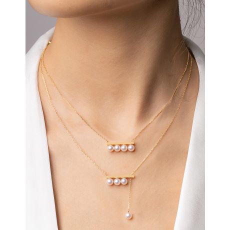 Ciondolo Rêverie - Oro & Perle Akoya