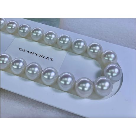 Collana Castille - Perle Coltivate Bianche dei Mari del Sud