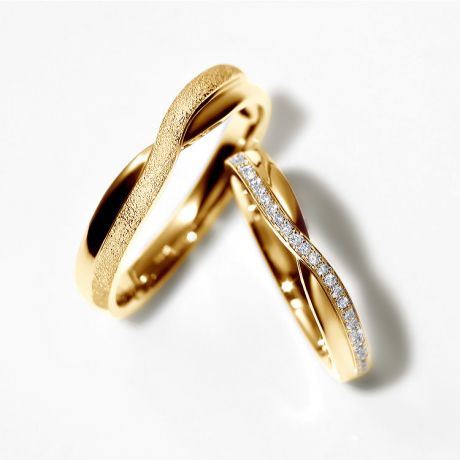 Fede Nuziale Uomo Golden River - Oro Giallo