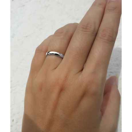 Fede Nuziale da Donna Cassandre - Fedina Platino, Diamante