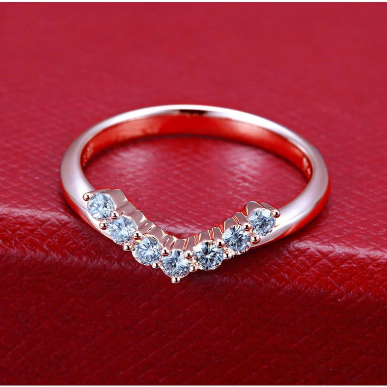 Anello Donna Freedom - Oro Rosa & Diamanti VS/G | Gemperles - 4