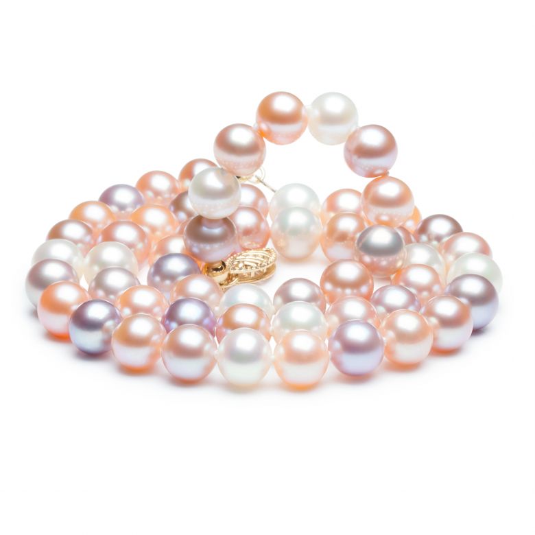 Collana Arthemuse  - Perle d'Acqua Dolce Miste - 6.5/7mm, AAA - 3