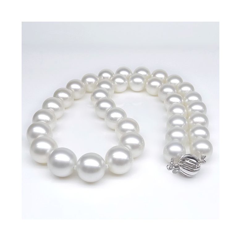 Collana Astrid - Perle Coltivate Bianche dei Mari del Sud - 1