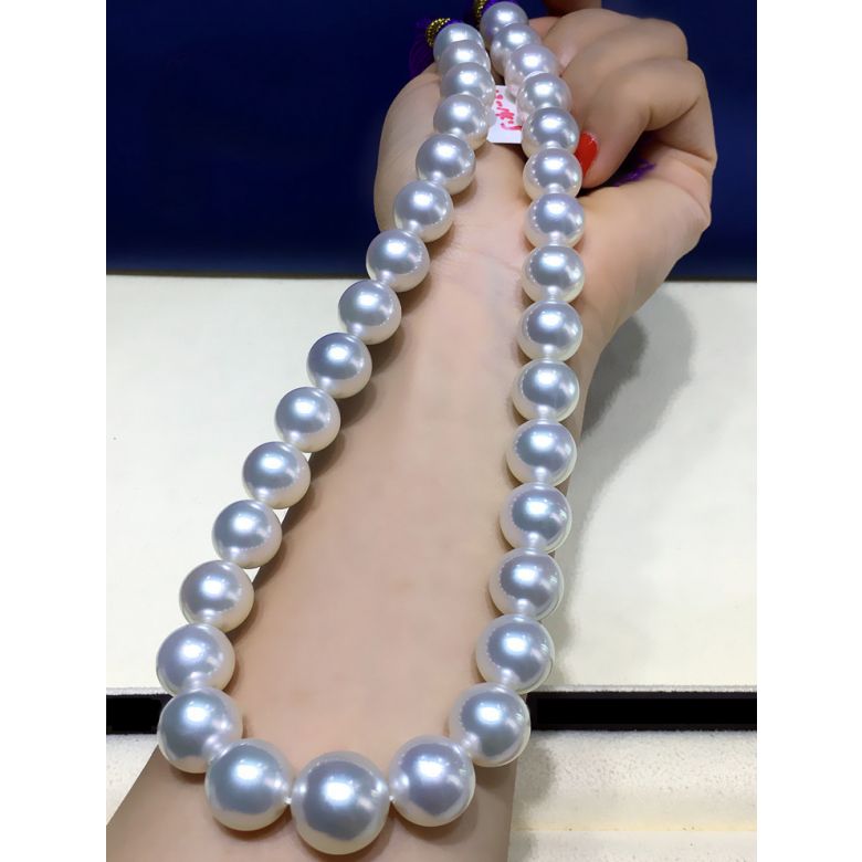 Collana Zénobie - Perle Coltivate Bianche dei Mari del Sud - 2