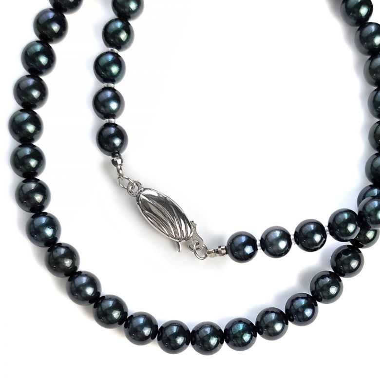 Collana da Uomo con Perla Nera BlackCurrent - 3