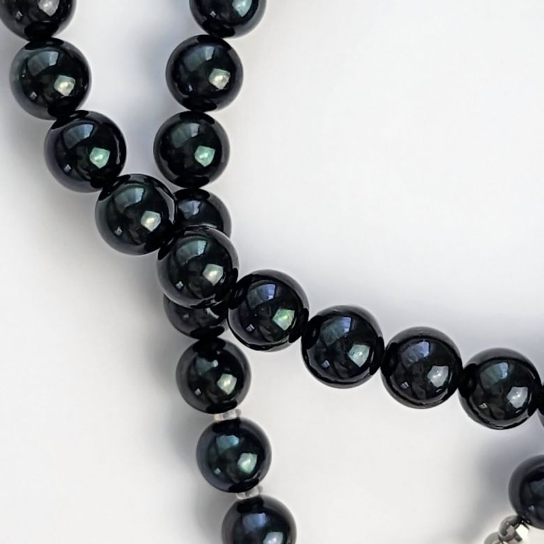 Collana da Uomo con Perla Nera BlackCurrent - 5