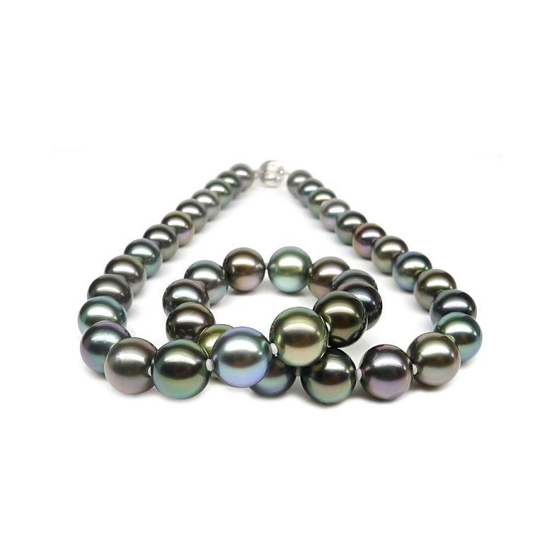 Collana Midas - Perle Coltivate Miste di Tahiti - 6