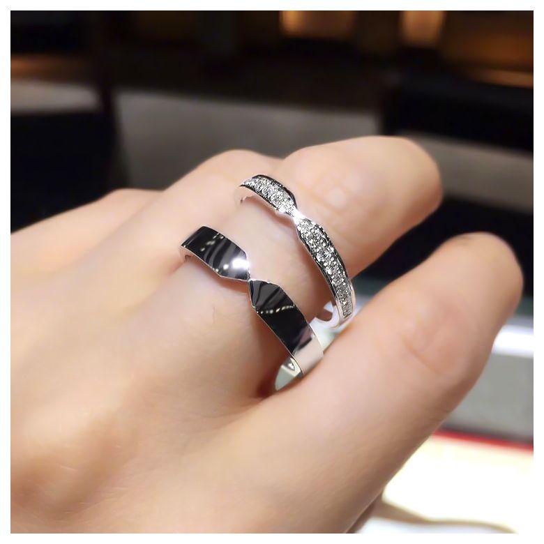 Anello Uomo Arrows - Platino Finitura Lucida - 2