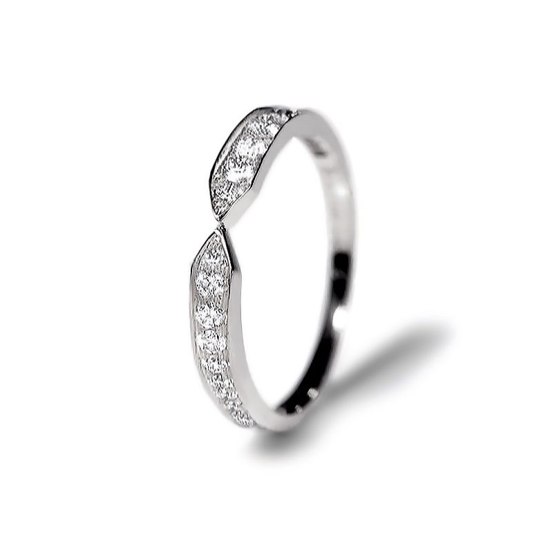 Veretta a 2/4 di Giro Arrows - Platino & Diamanti - 1