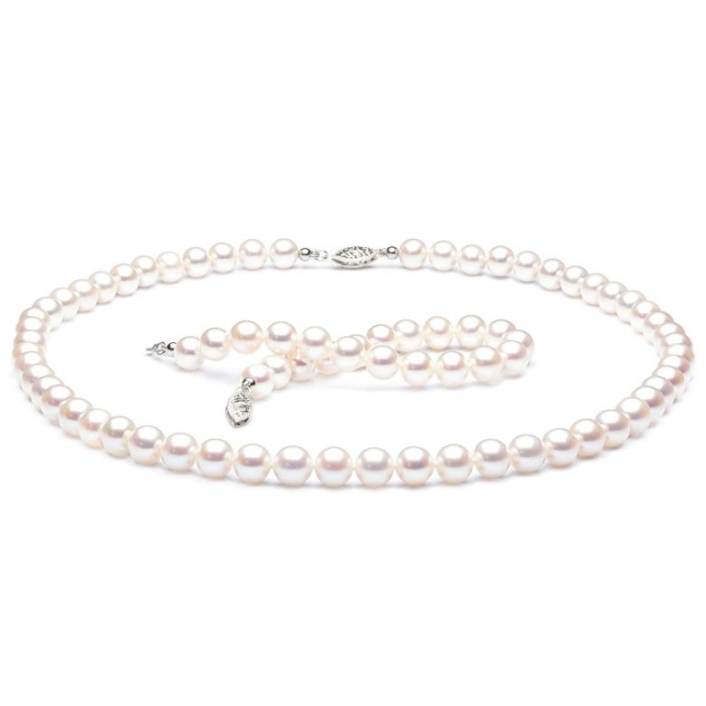 Parure Perle Bianche Sposiamoci - Collana e Braccialetto - 3