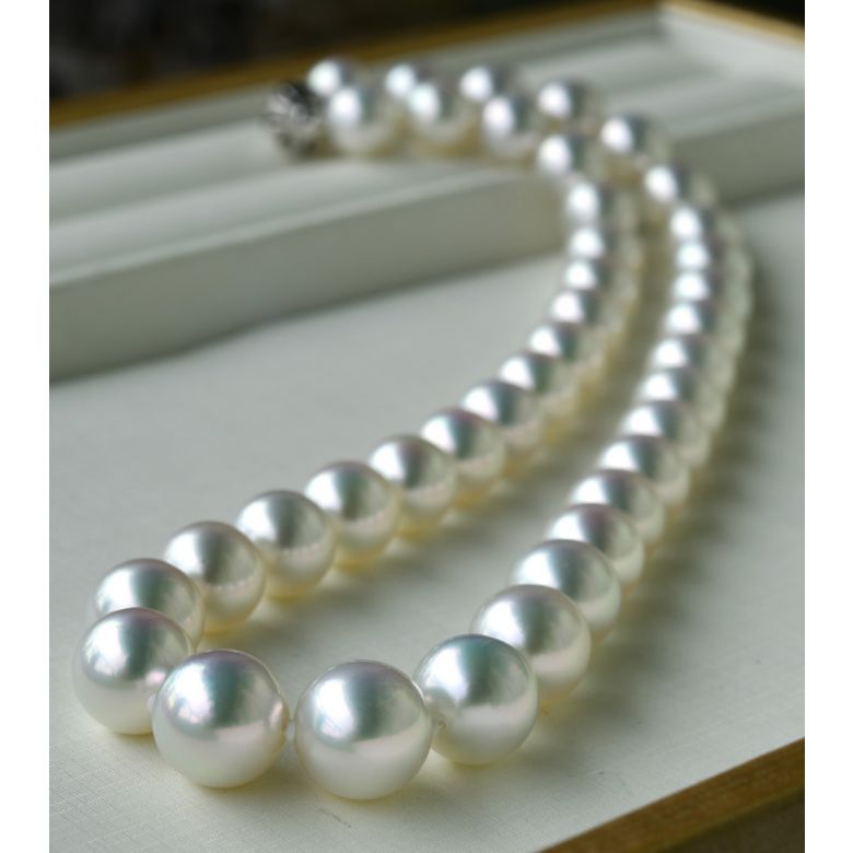 Collana Astrid - Perle Coltivate Bianche dei Mari del Sud - 3