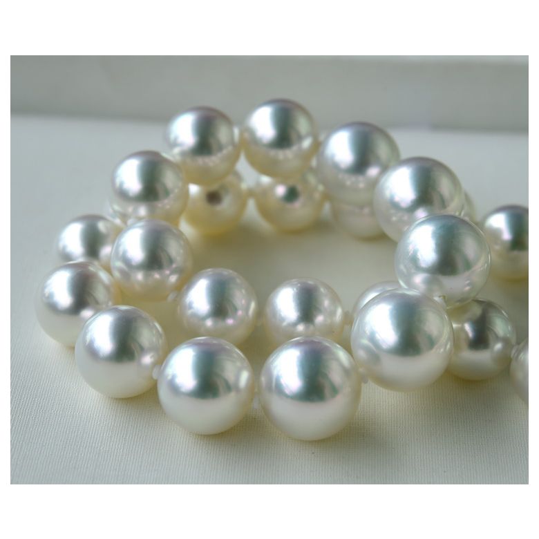 Collana Astrid - Perle Coltivate Bianche dei Mari del Sud - 5